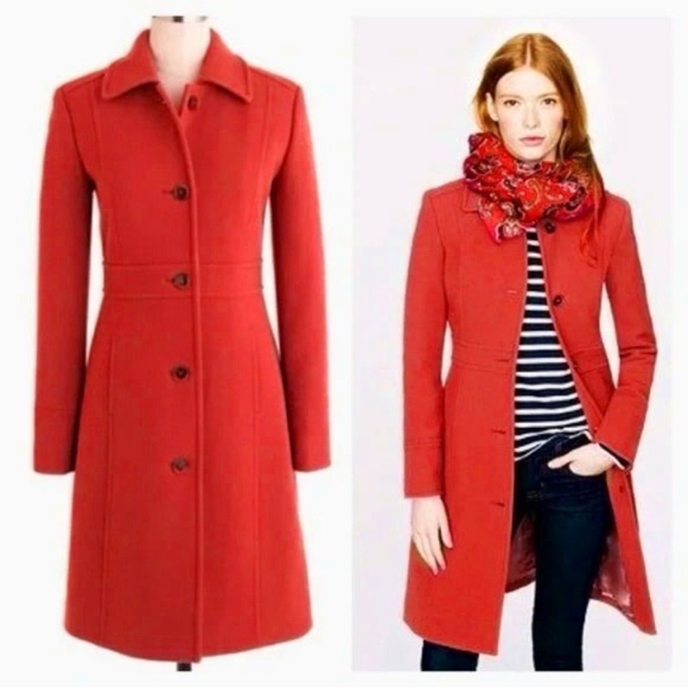 J.Crew Double Cloth Classic Lady Day Coat